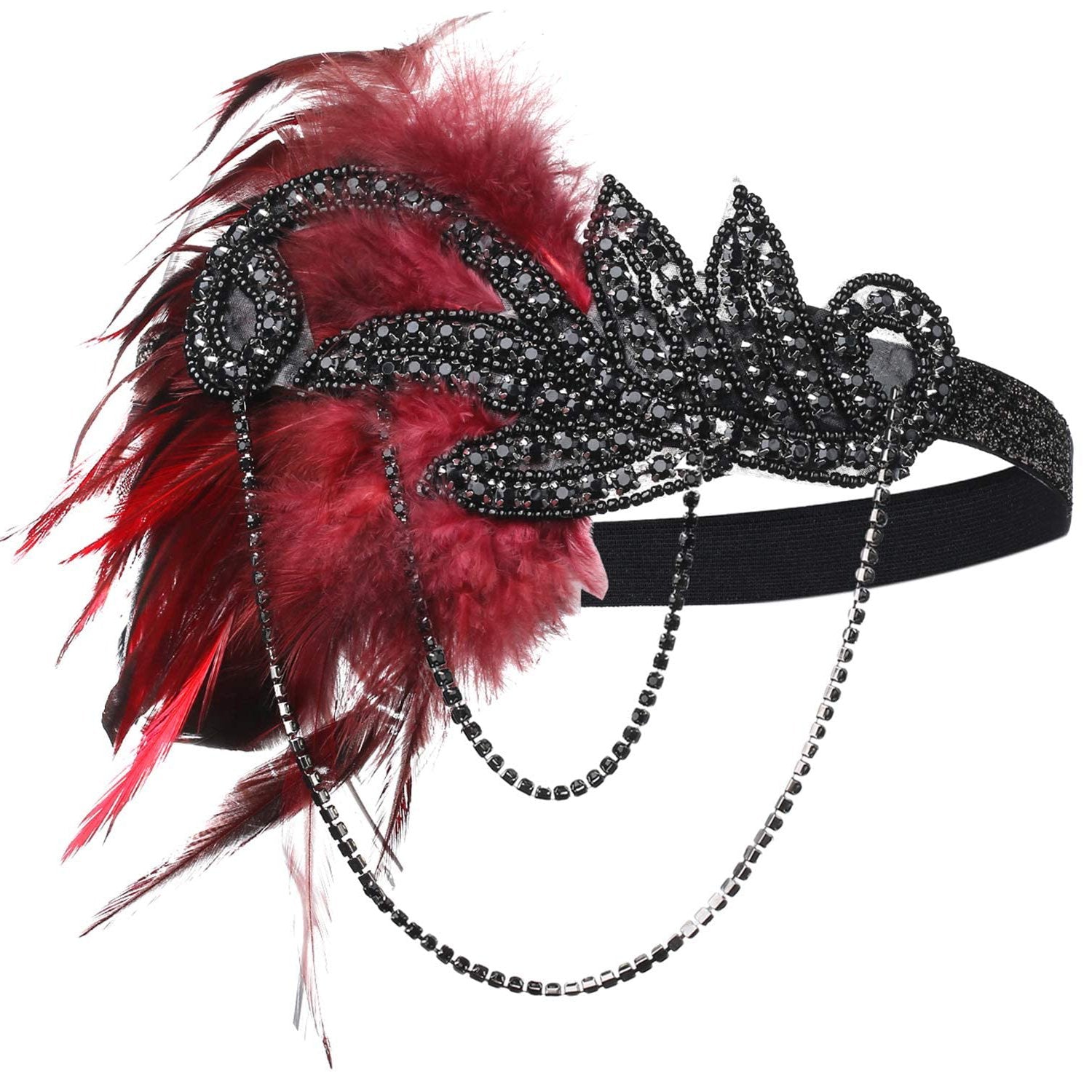 Art Deco Sequin Flapper Costume Set