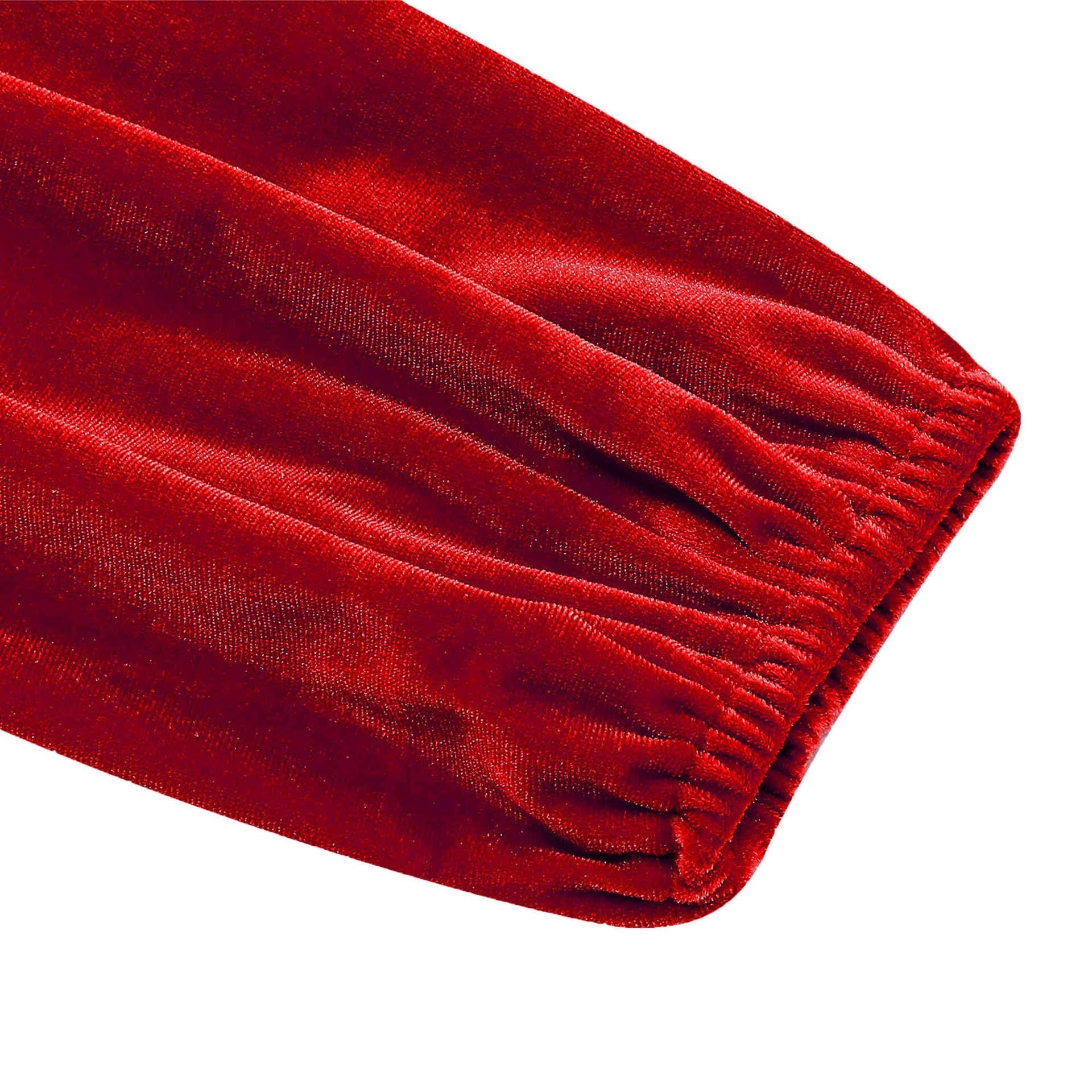 Vintage Xmas Belted A-Line Velvet Dress