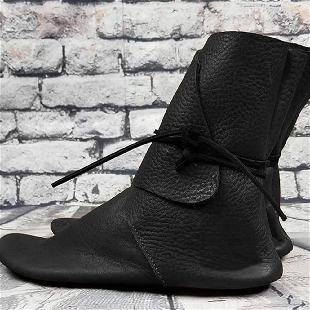 Side Laced Ankle Boots