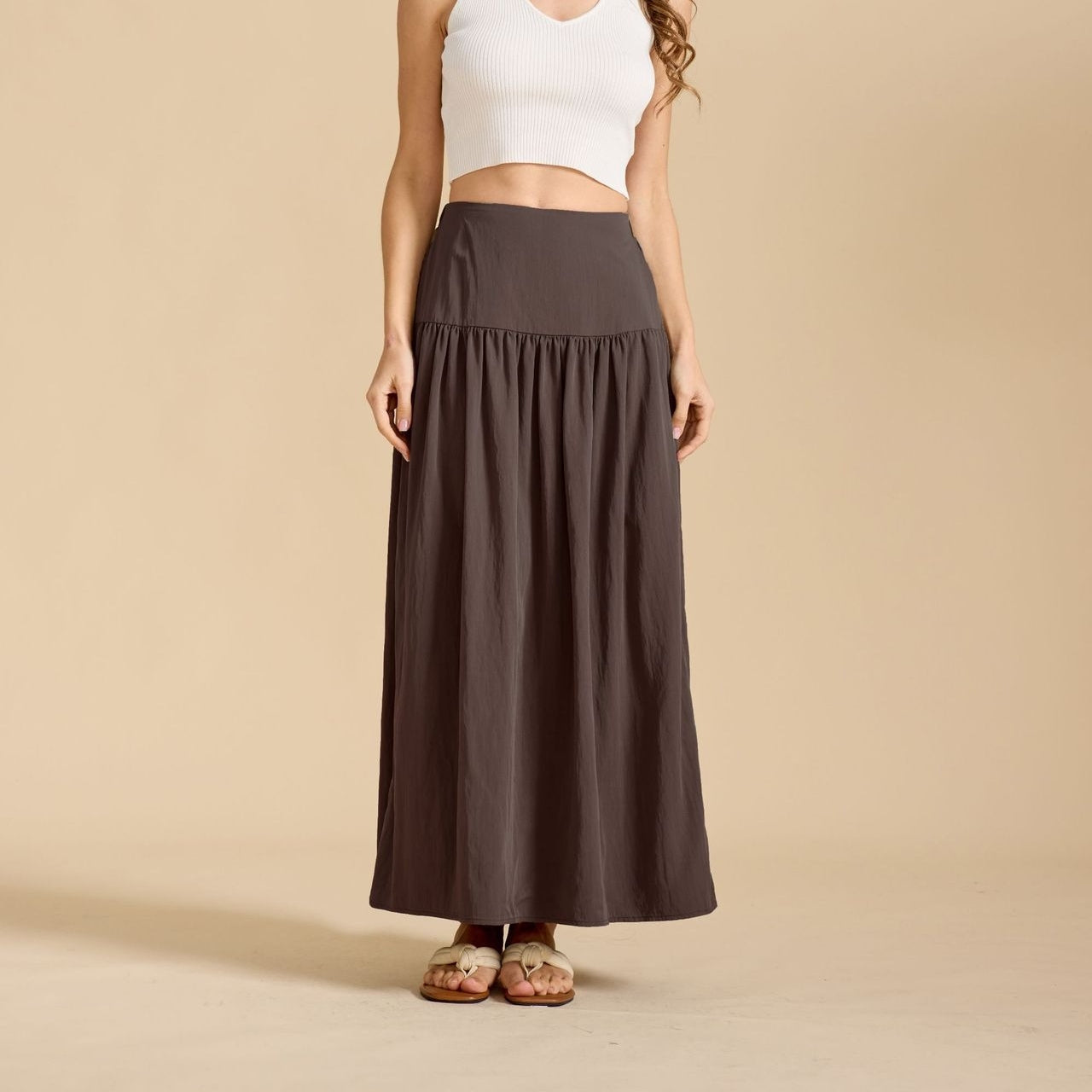 Renaissance Style High Waist Maxi Skirt