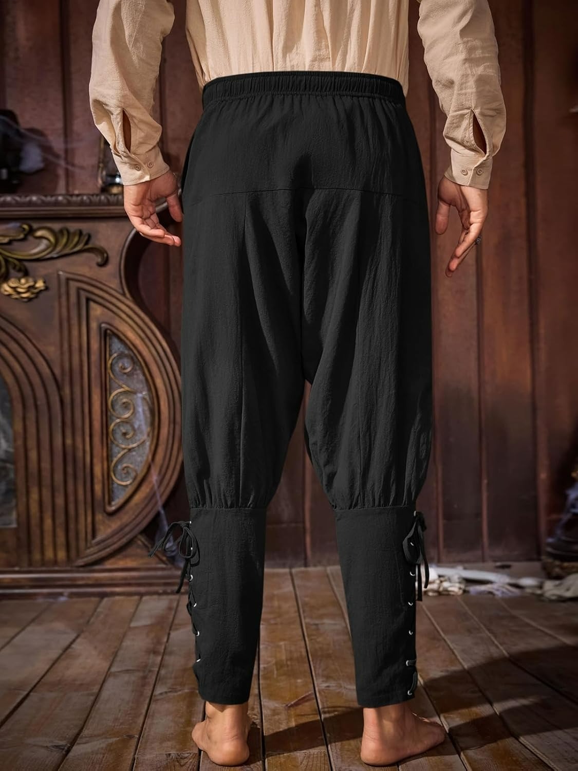 Medieval Pirate Costume with Vest, ACCs