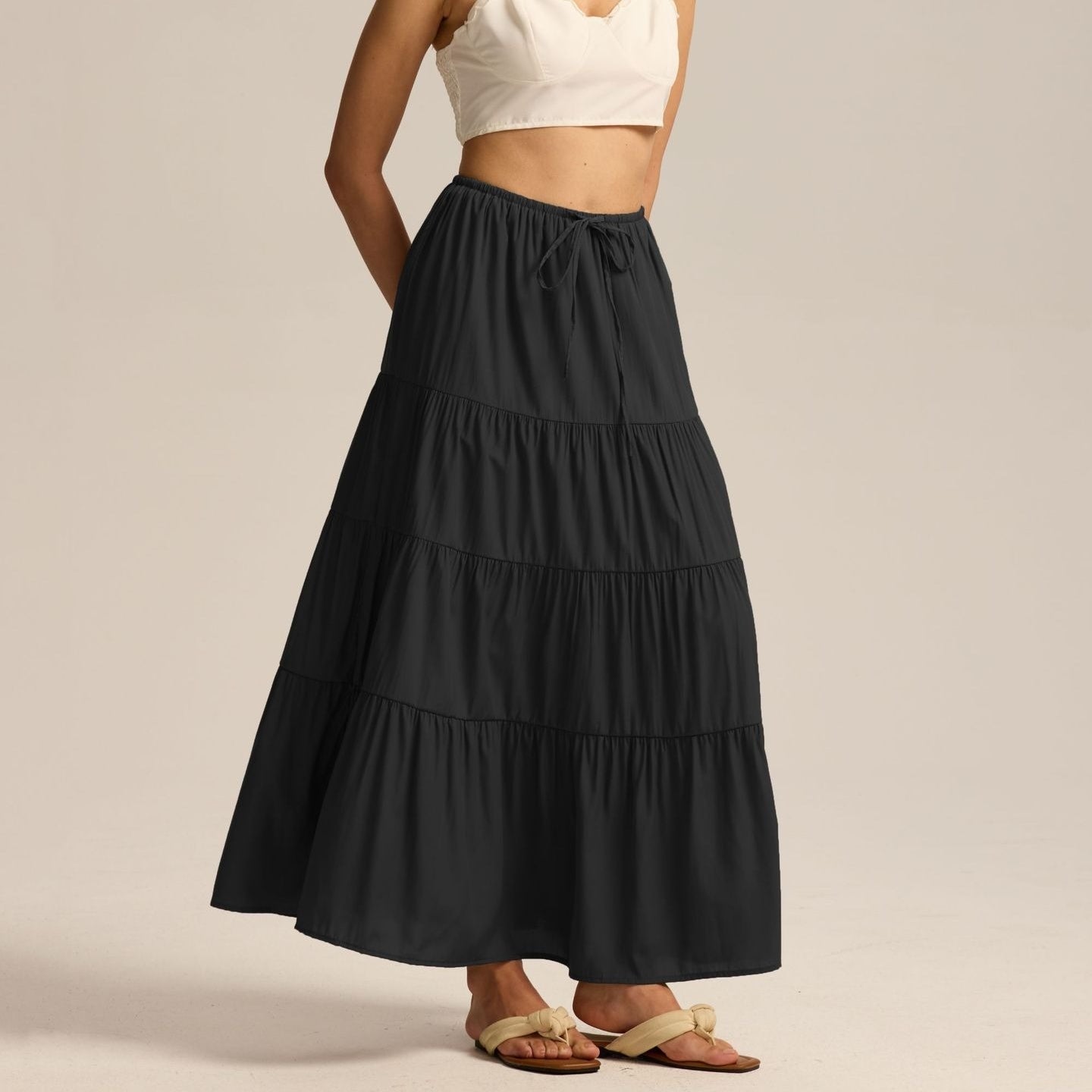 Renaissance Style Cottagecore Maxi Skirt