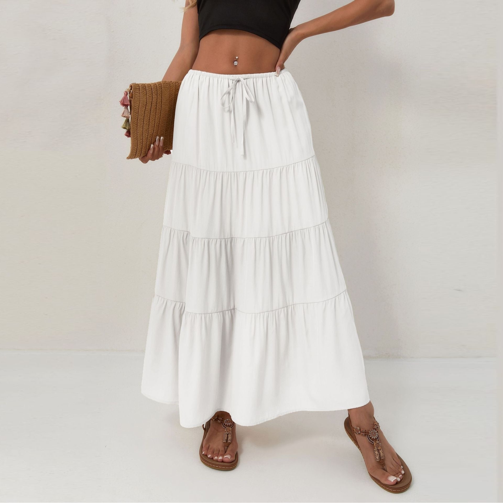 Renaissance Style Cottagecore Maxi Skirt