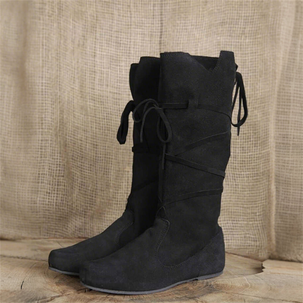 Viking Laced Boots