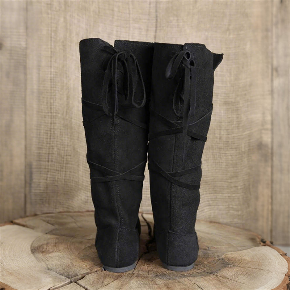 Viking Laced Boots