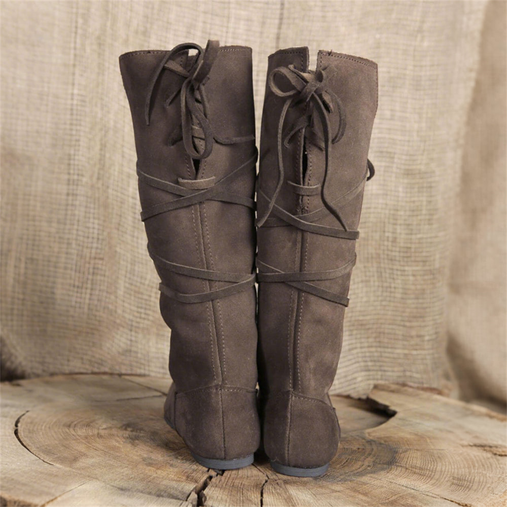 Viking Laced Boots