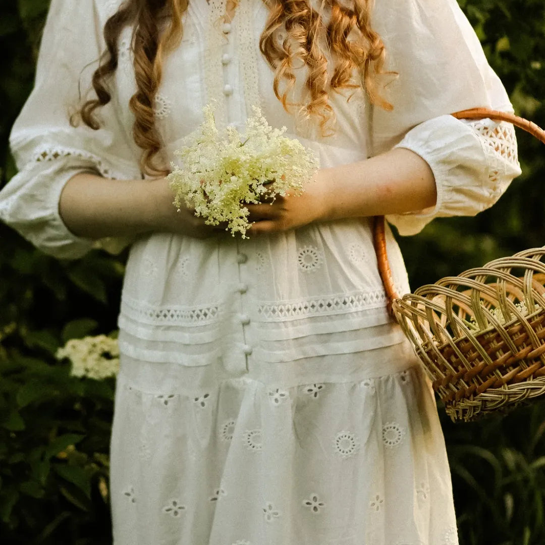 Classic Cotton Petticoat Dress