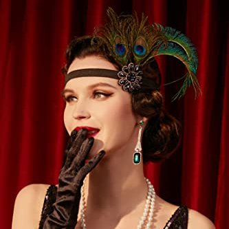 Art Deco Sequin Flapper Costume Set
