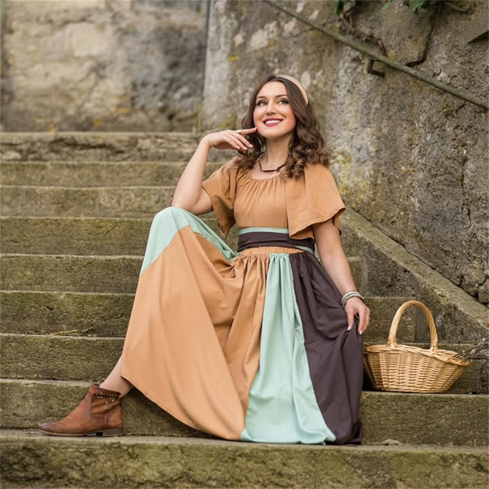 Viking Style Classical Homecoming Dress