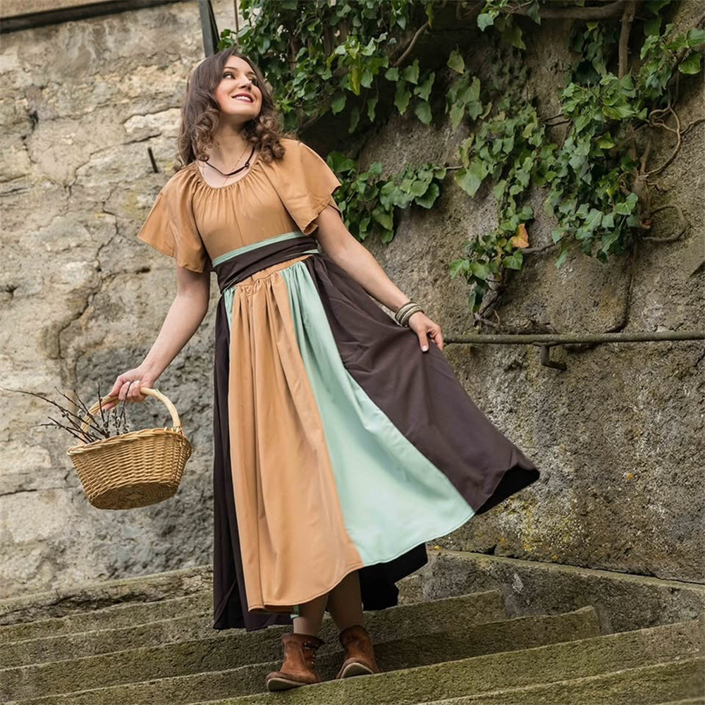 Viking Style Classical Homecoming Dress