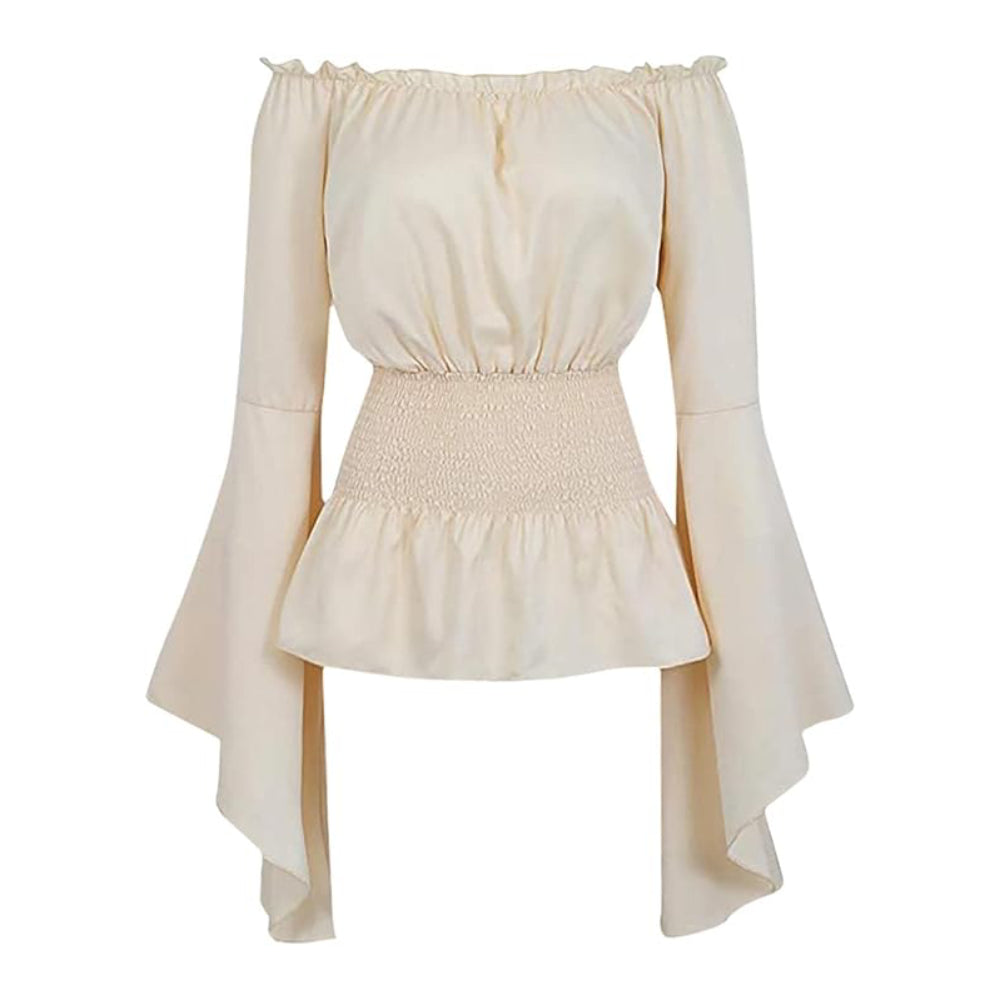 Renaissance Medieval Gothic Victorian Bell Sleeves Tops