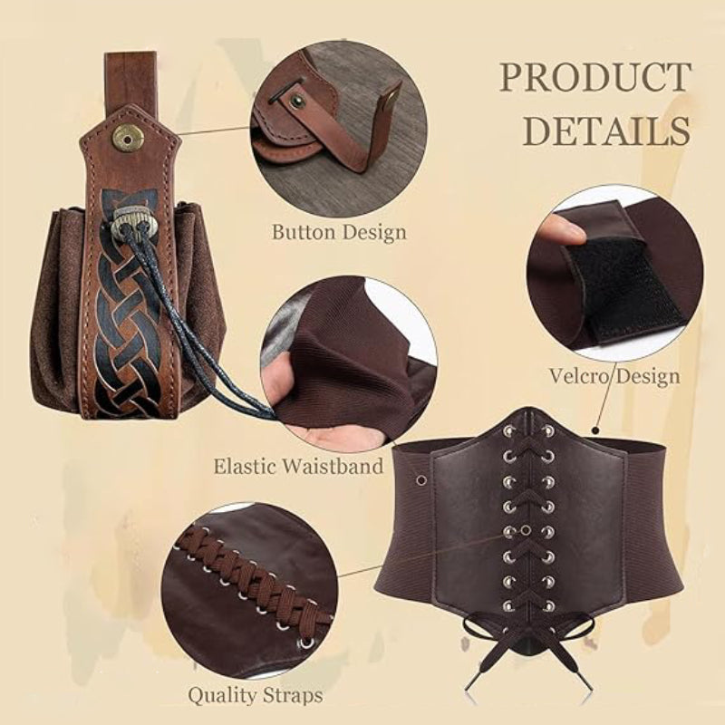Renaissance Costume Sets Corset Waistband Belt