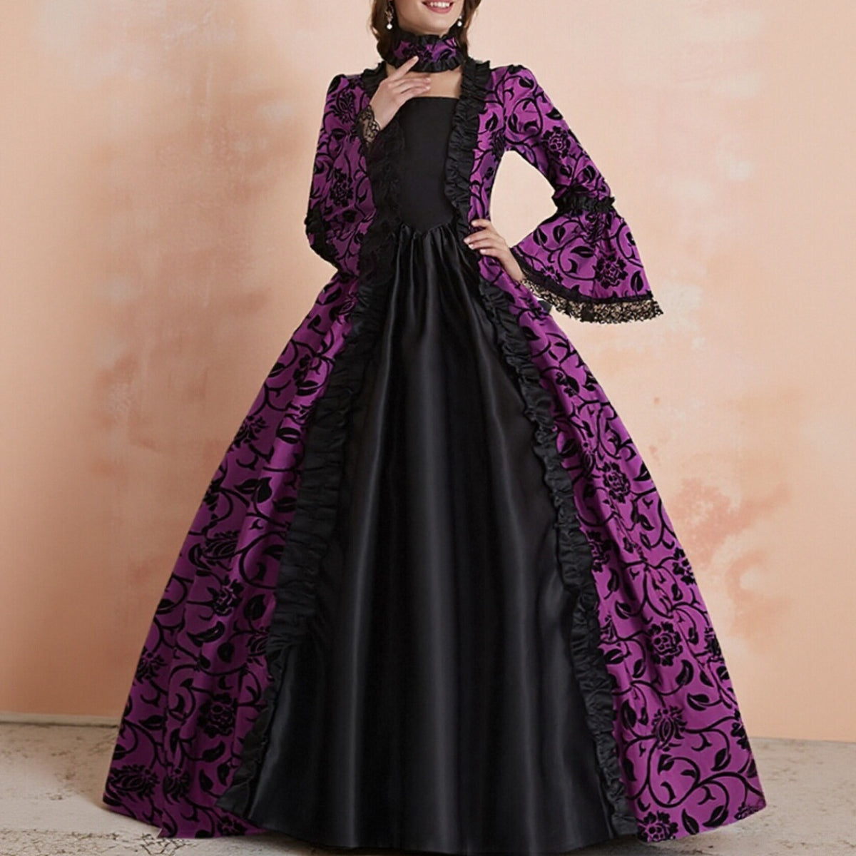 Victorian Crinoline Style Cocktail Dress