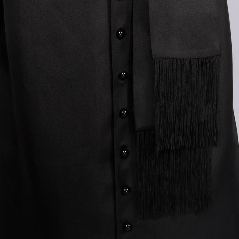 Clergy Cassock with Shoulder Cape