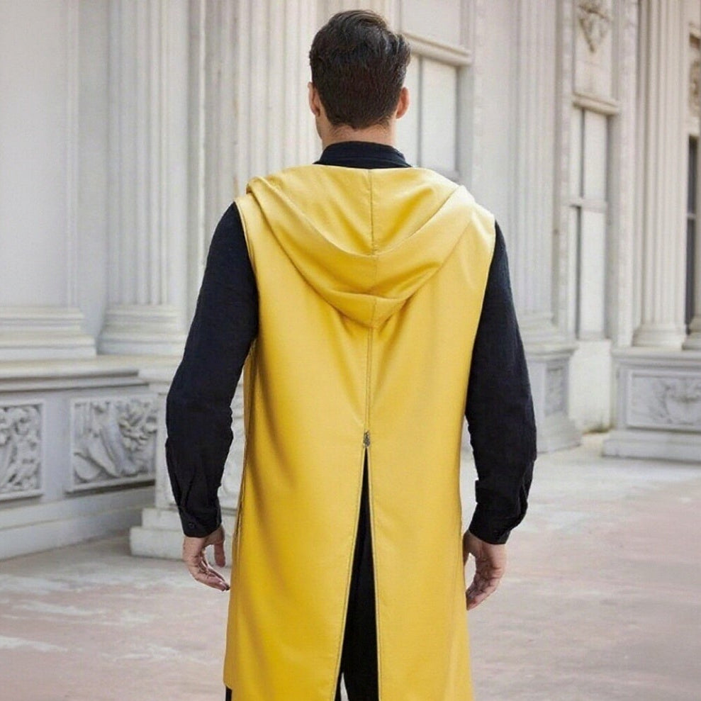 Medieval Hooded Tunic Vest