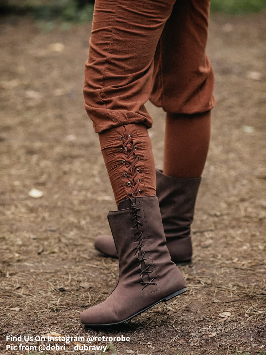 Side Laced Field Shoes