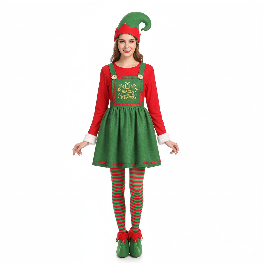 Women's Christmas Elf Costume