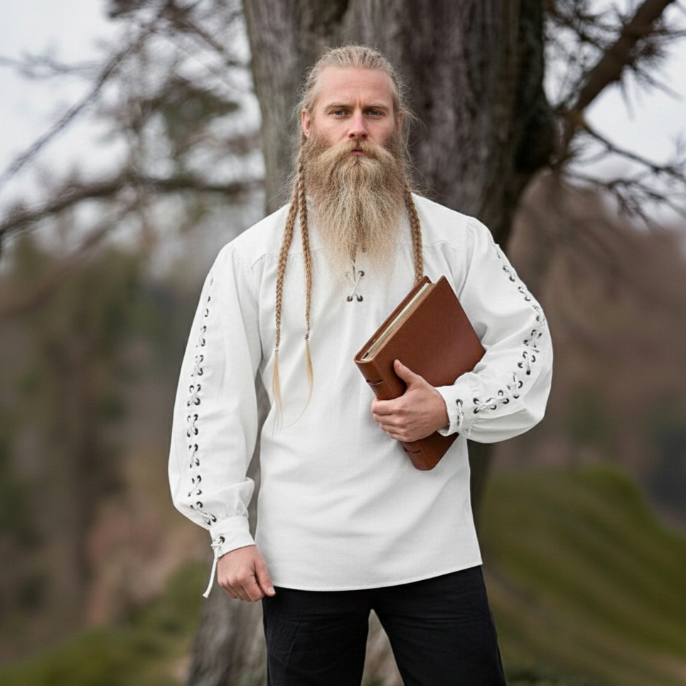 Pirate Lace-up Shirt