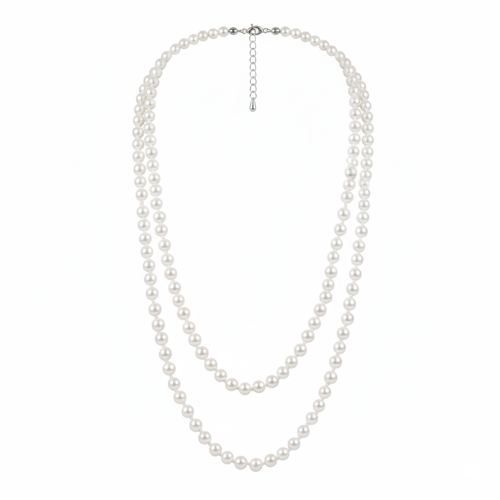 V-Neck Art Deco Flapper Dress with ACCs