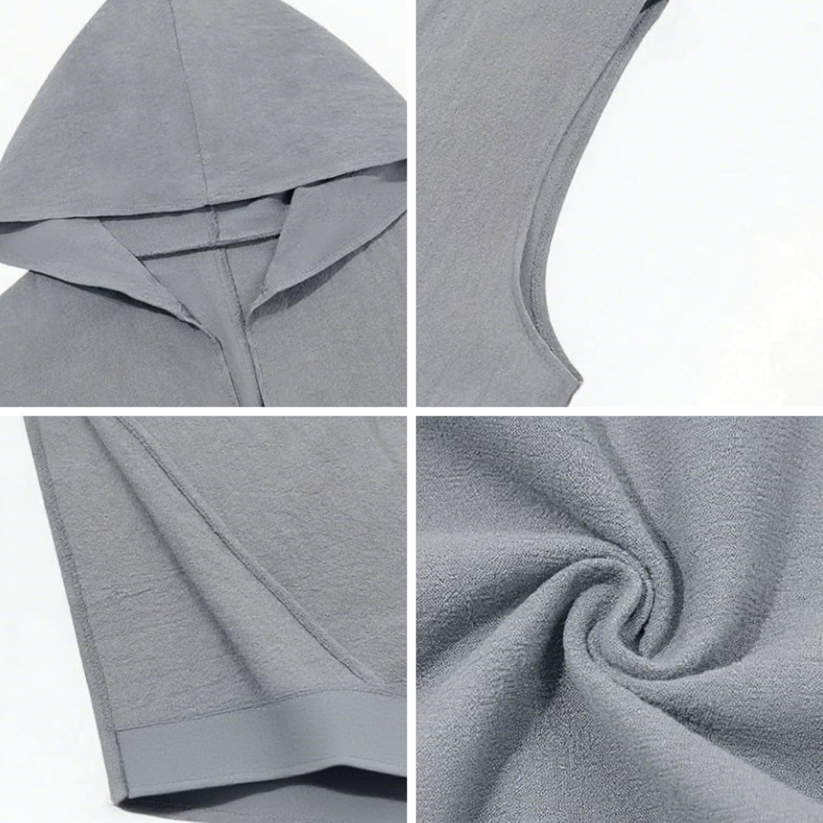 Medieval Hooded Tunic Vest