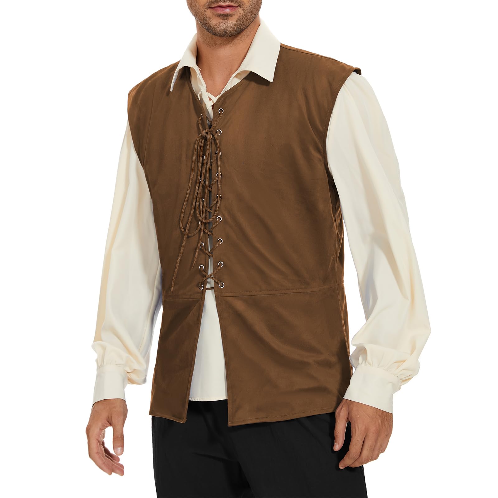Medieval Lace-Up Vest