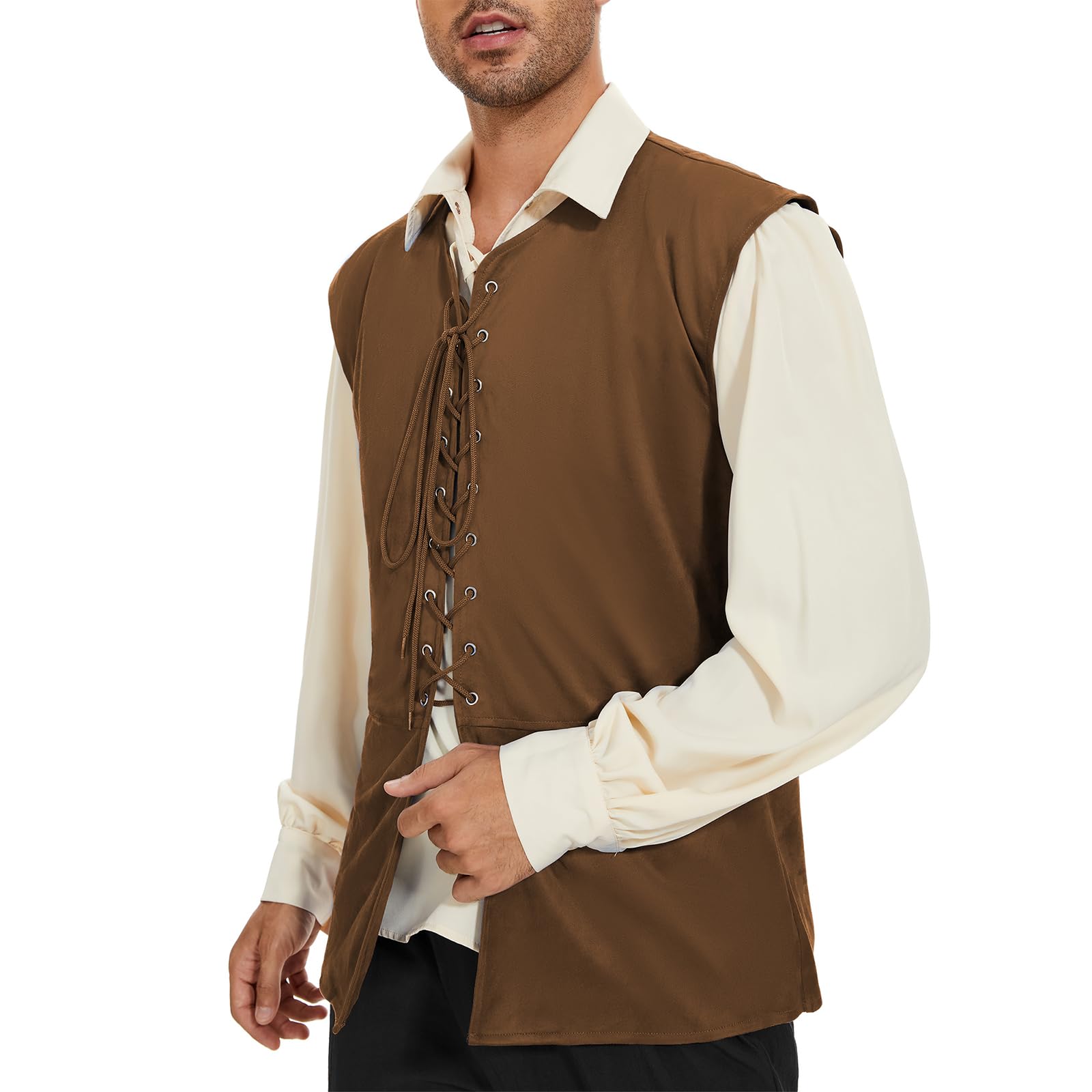 Medieval Lace-Up Vest