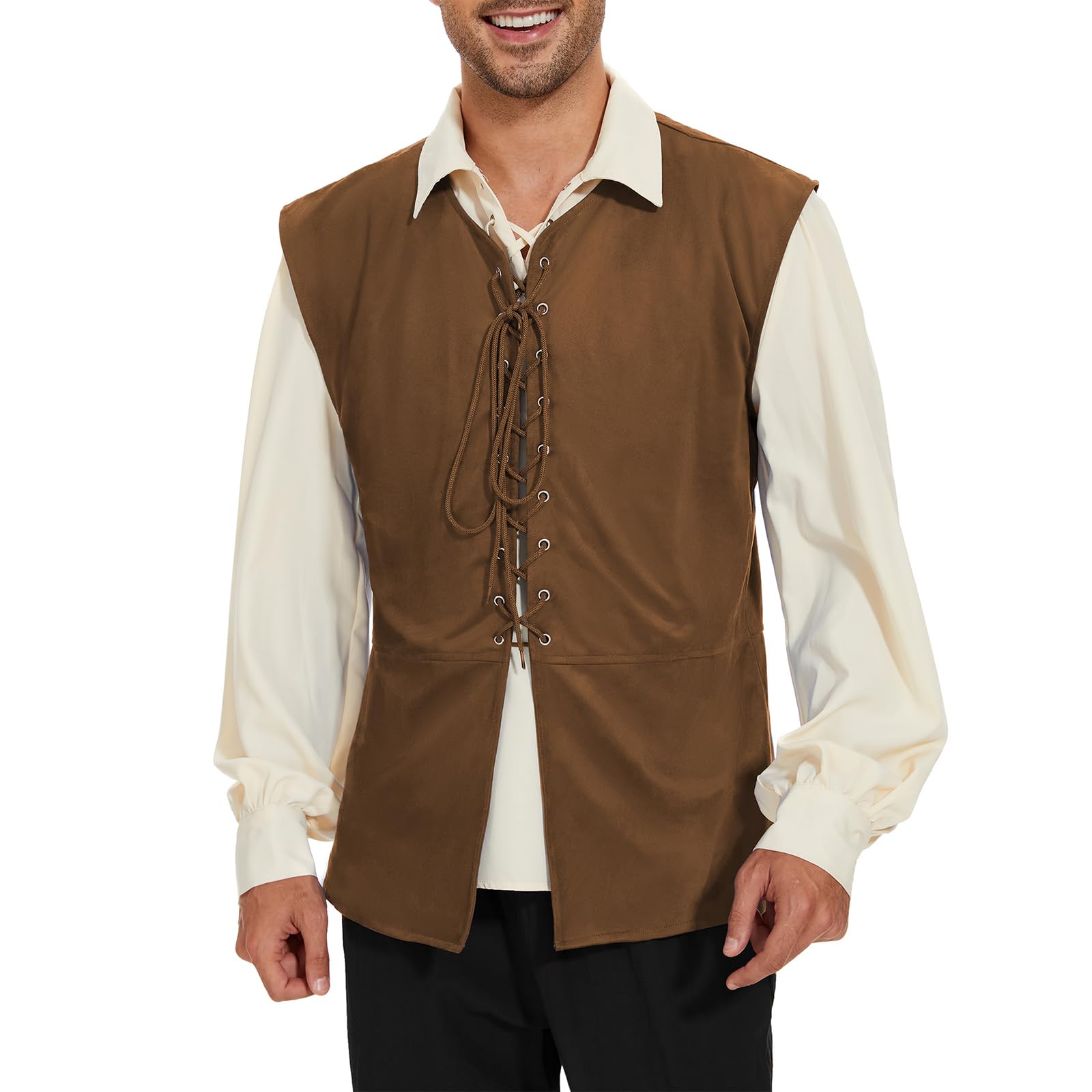 Medieval Lace-Up Vest
