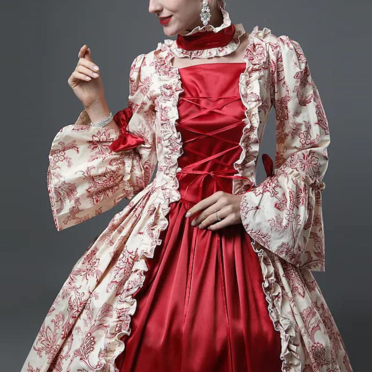 Rococo Marie Antoinette Style Cocktail Dress
