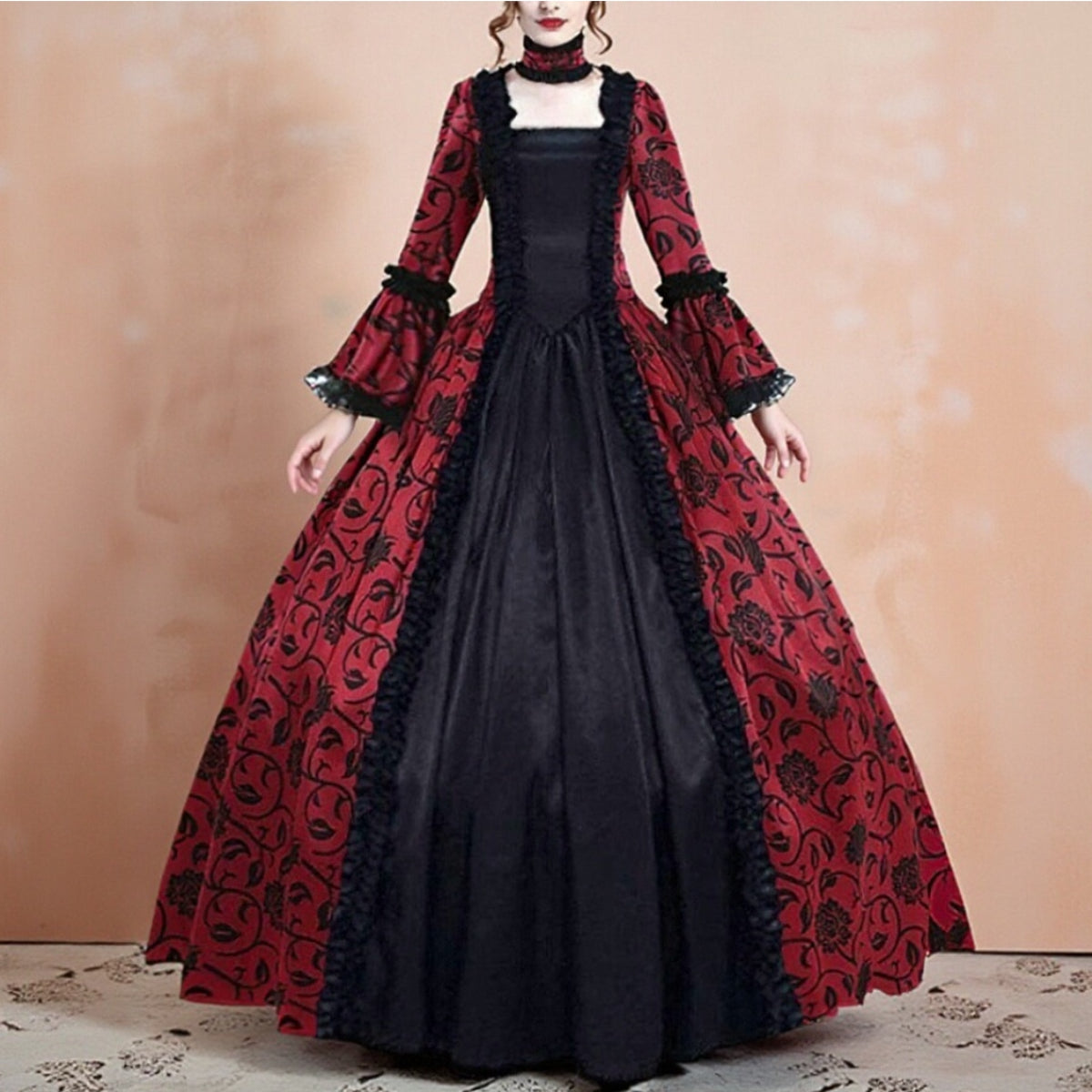 Victorian Crinoline Style Cocktail Dress