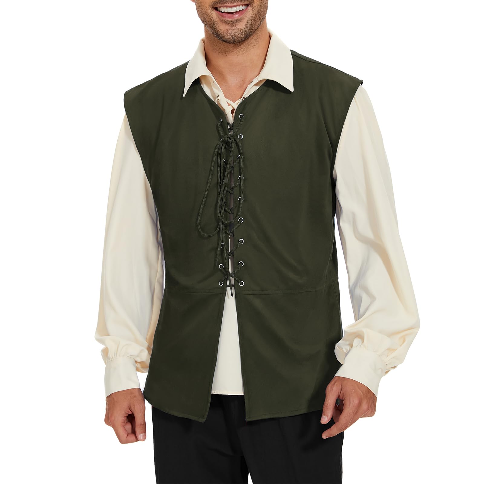 Medieval Lace-Up Vest