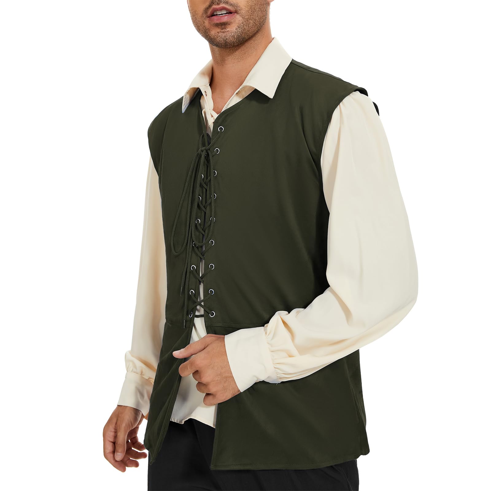 Medieval Lace-Up Vest