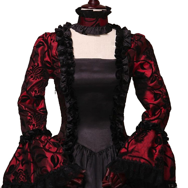 Victorian Crinoline Style Ball Gown