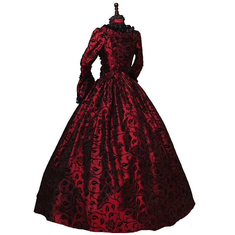 Victorian Crinoline Style Ball Gown