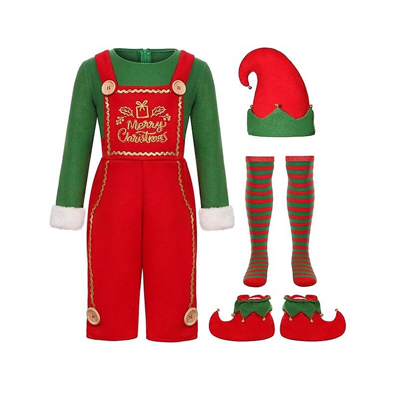 Unisex Santa's Helper Costume