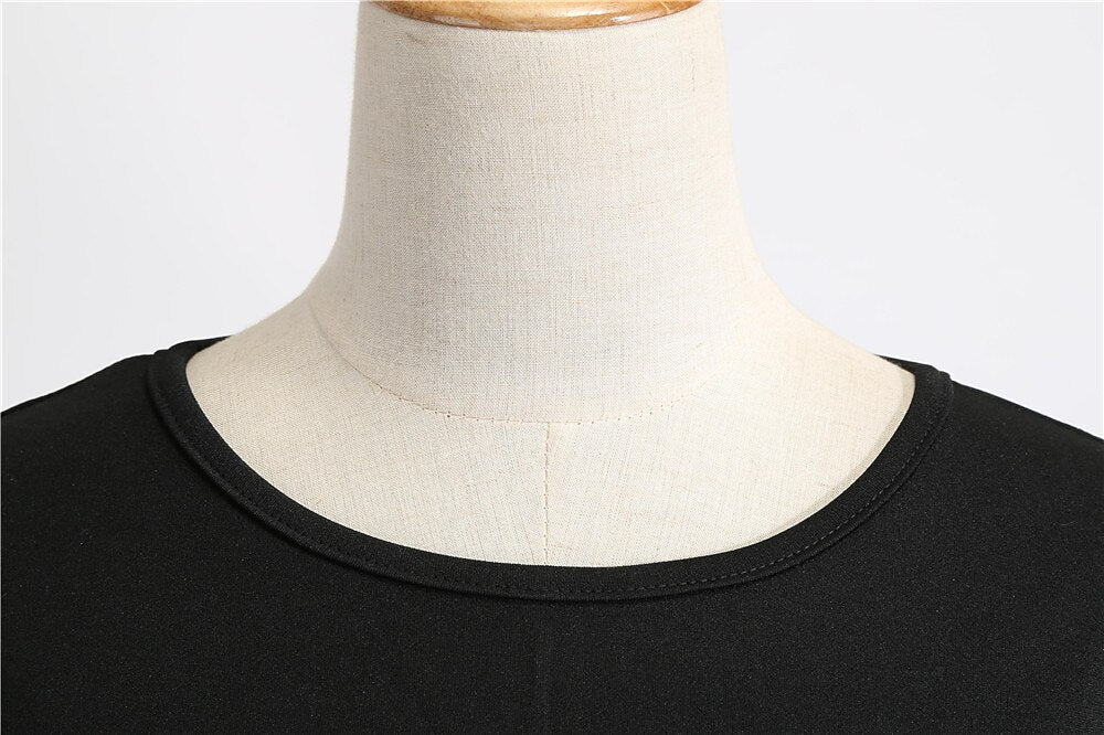 Christmas Print Fit & Flare A-Line Dress