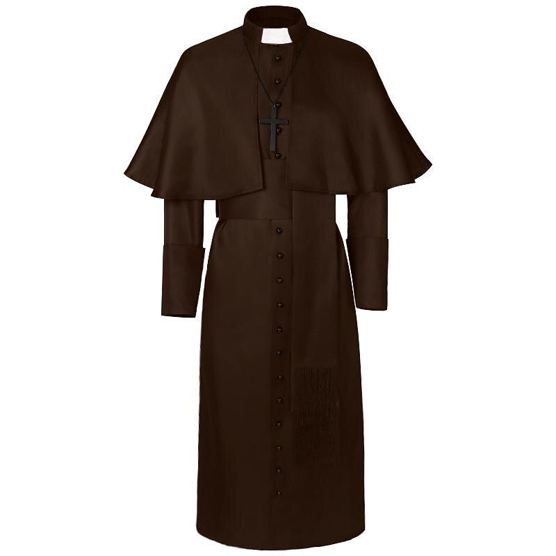 Clergy Cassock with Shoulder Cape