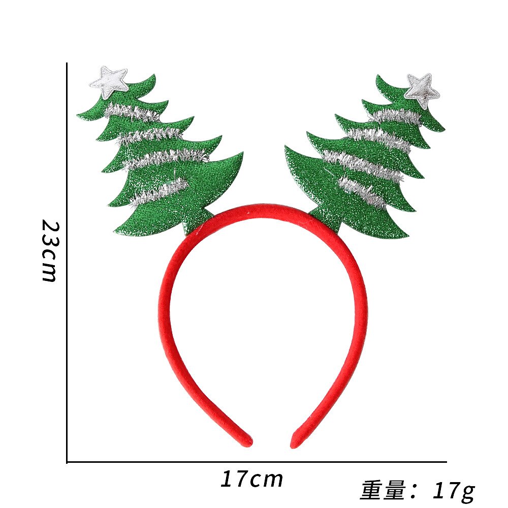 12 PCS Christmas Party Favor Headband