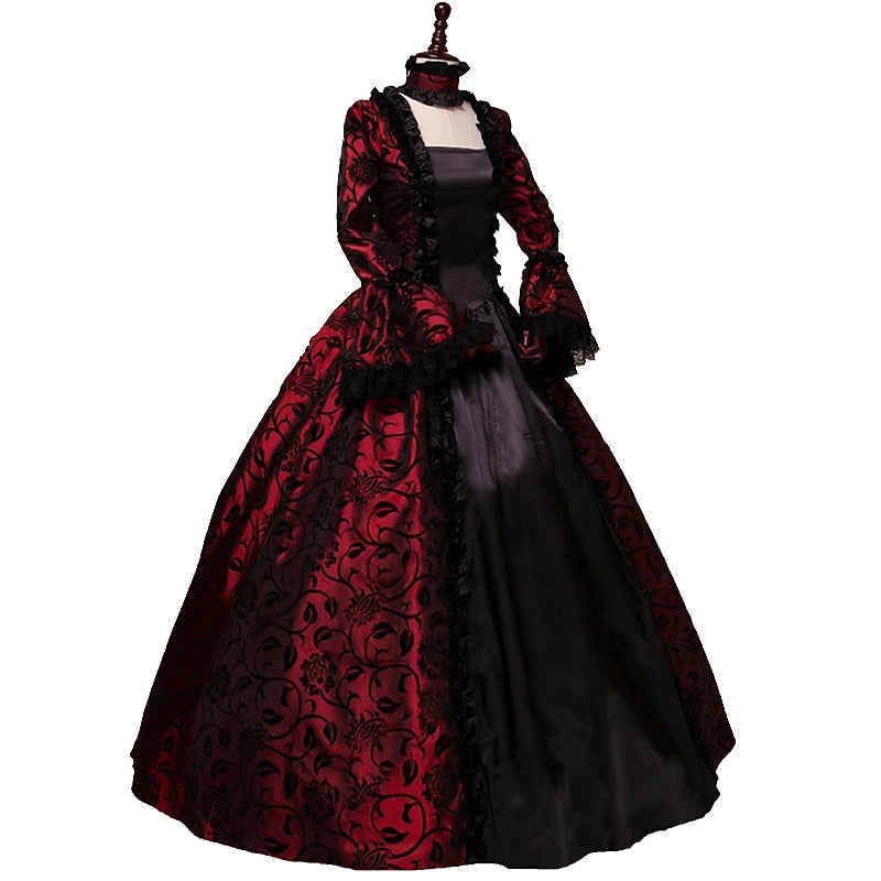 Victorian Crinoline Style Ball Gown