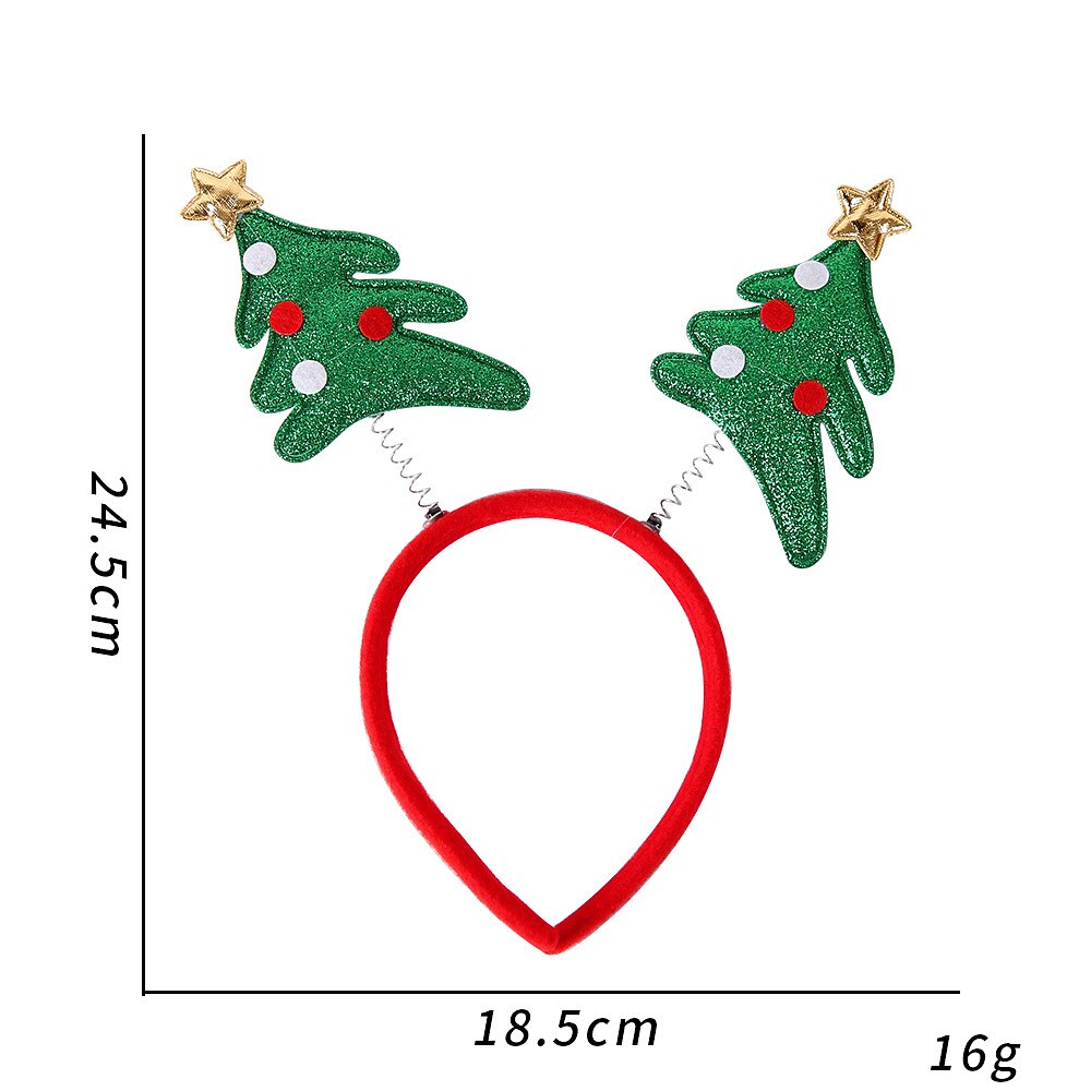 12 PCS Christmas Party Favor Headband