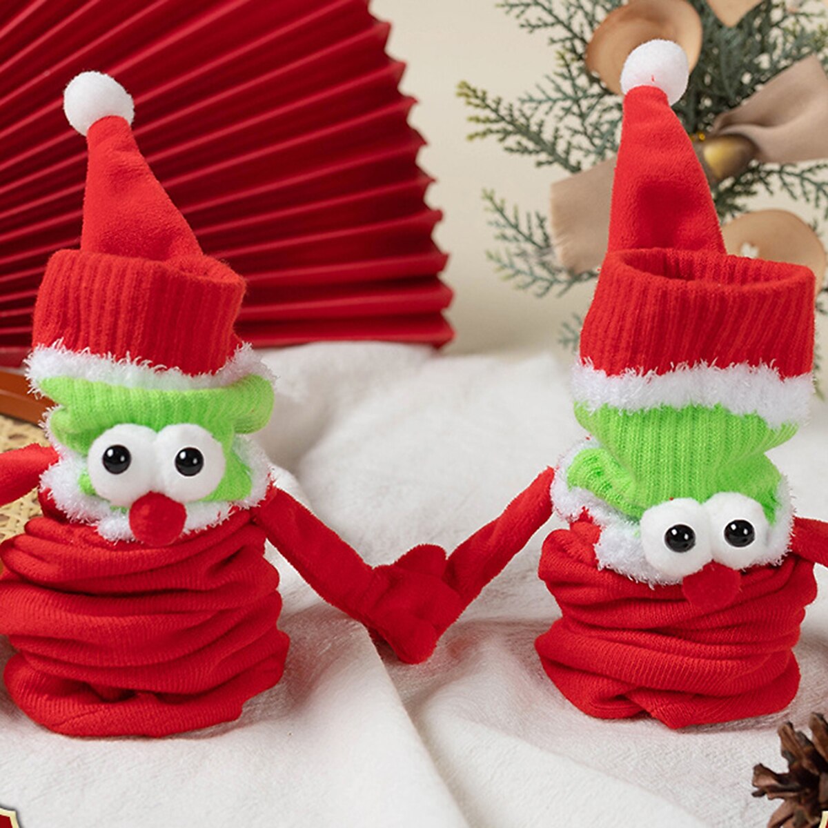 Christmas 3D Character Crew Socks