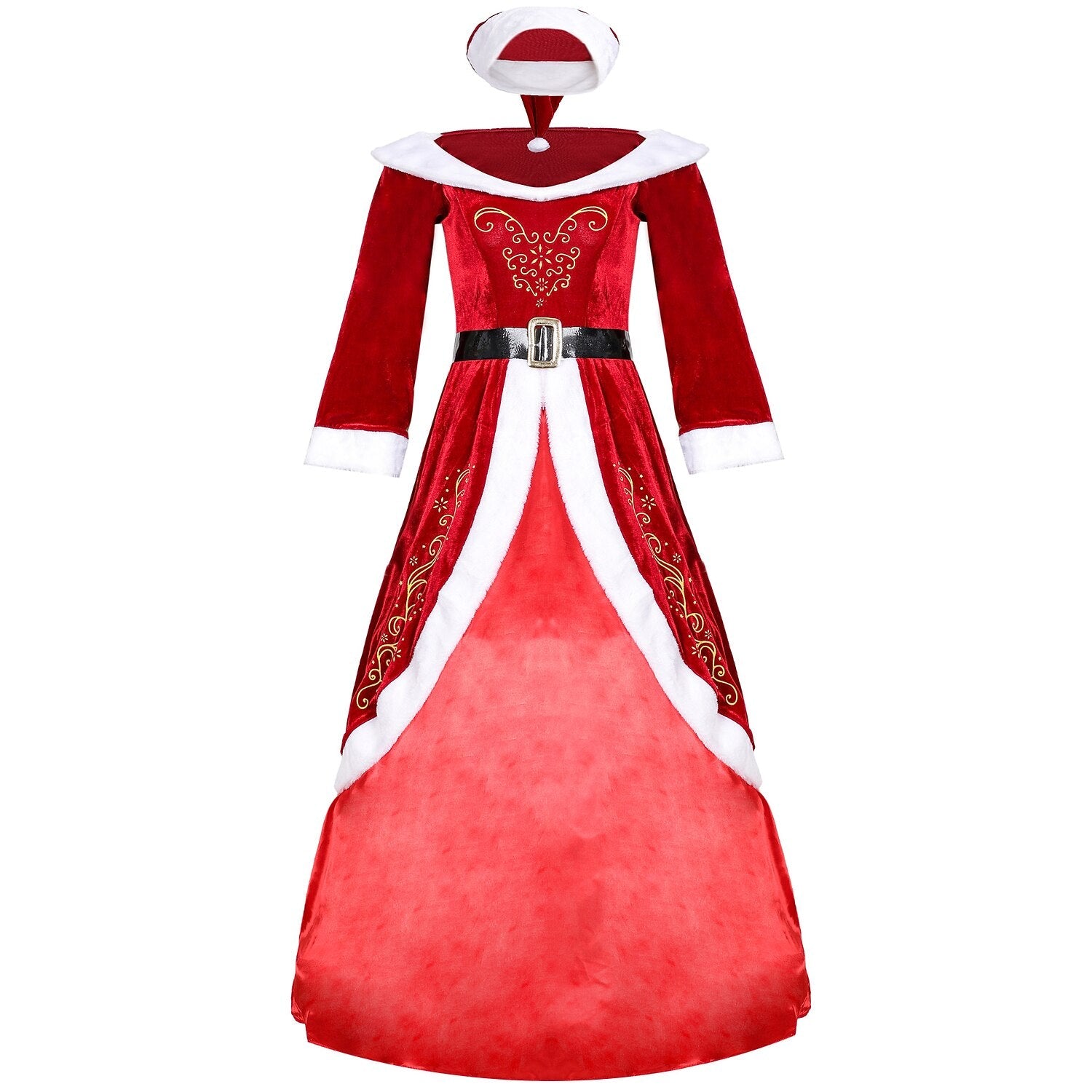 Women's Mrs.Claus Dress Costumes