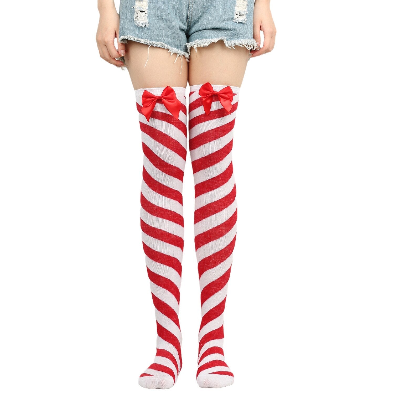 Santa Claus Elf Long Socks