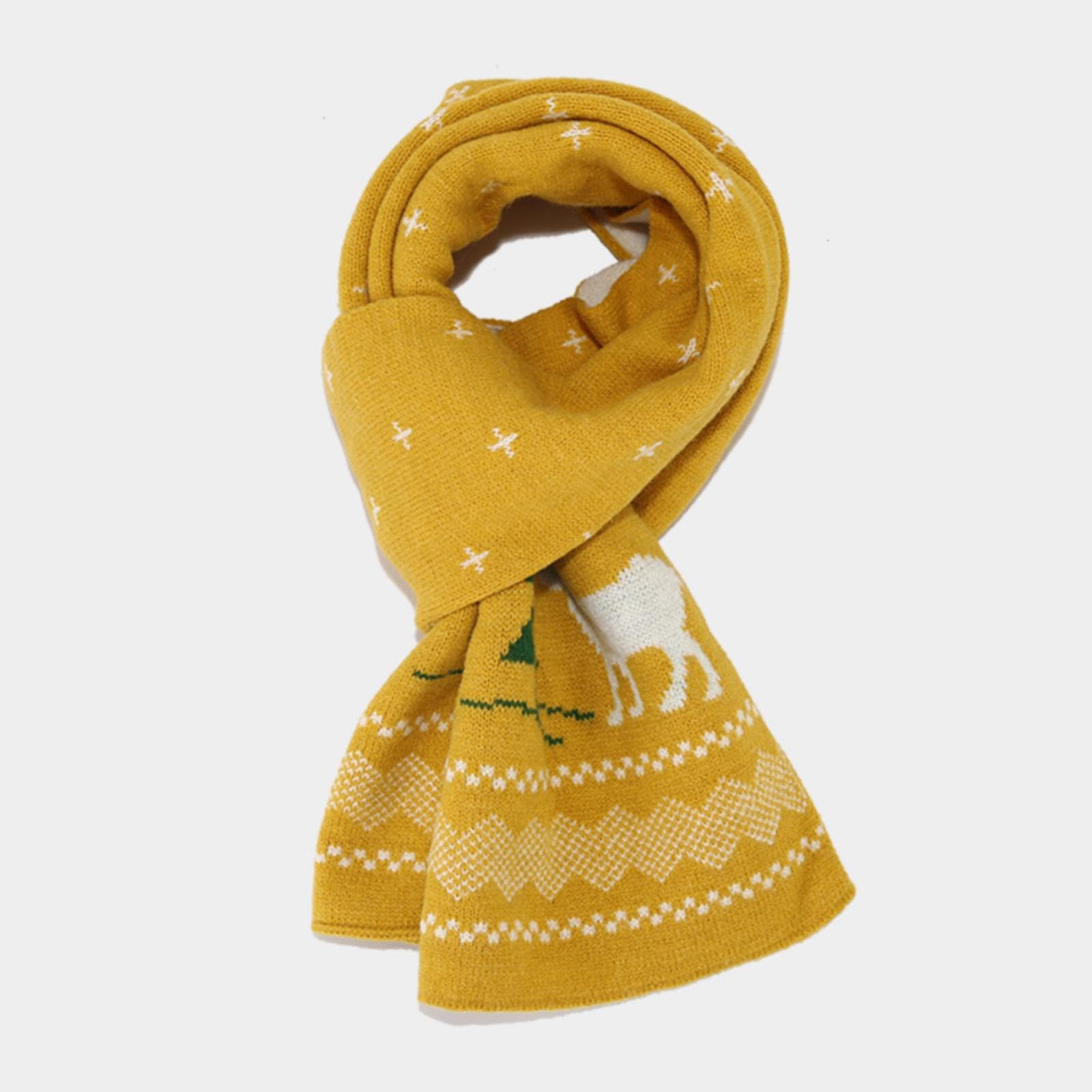 3 PCS Christmas Hat Scarf Glove Set