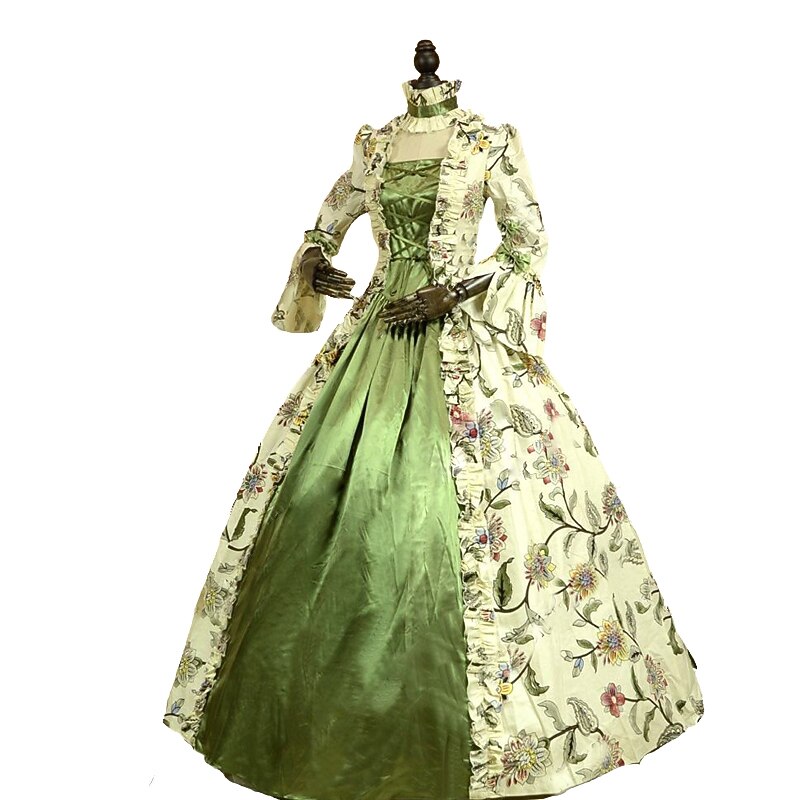 Rococo Marie Antoinette Style Gown