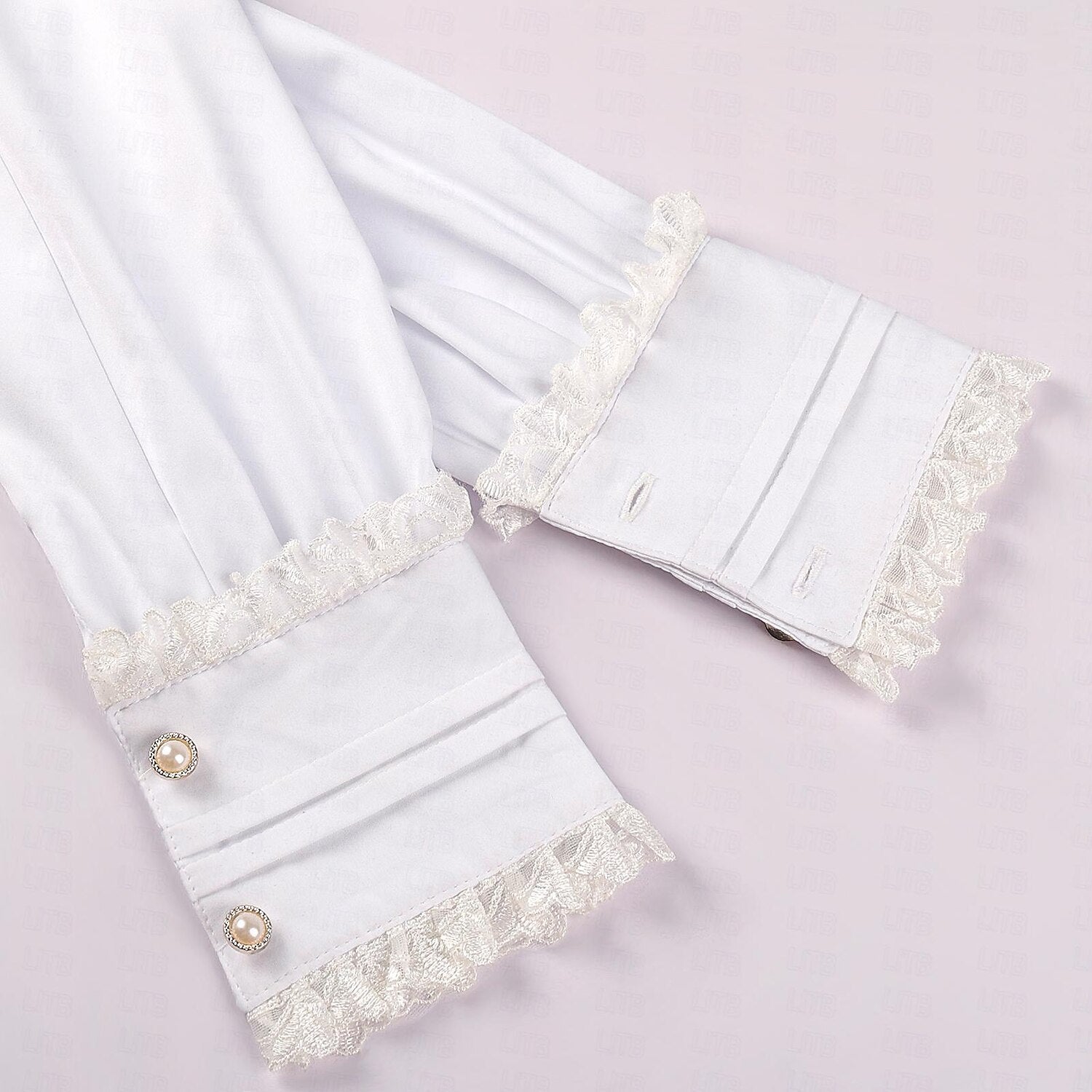 Renaissance Princess Style Ruffle Sleeve  Blouse