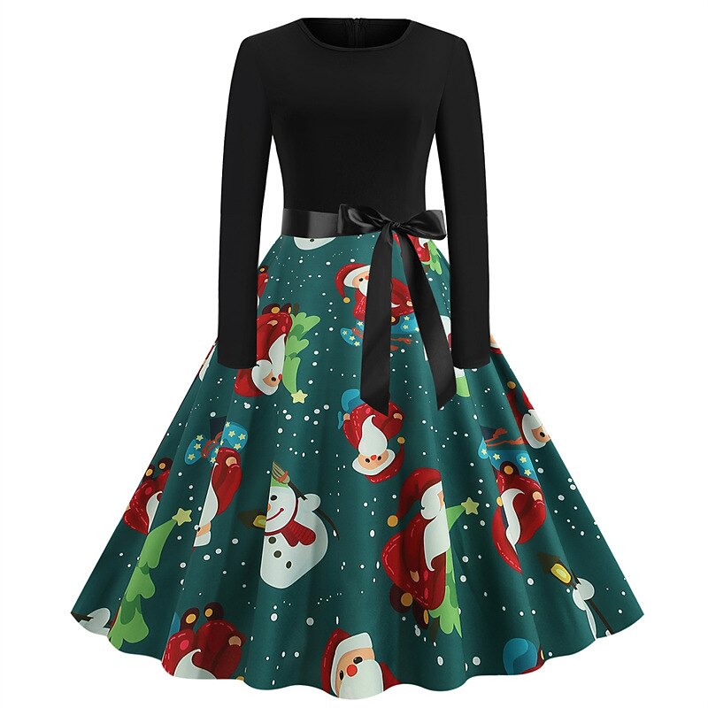 Christmas Gingerbread Party Dress