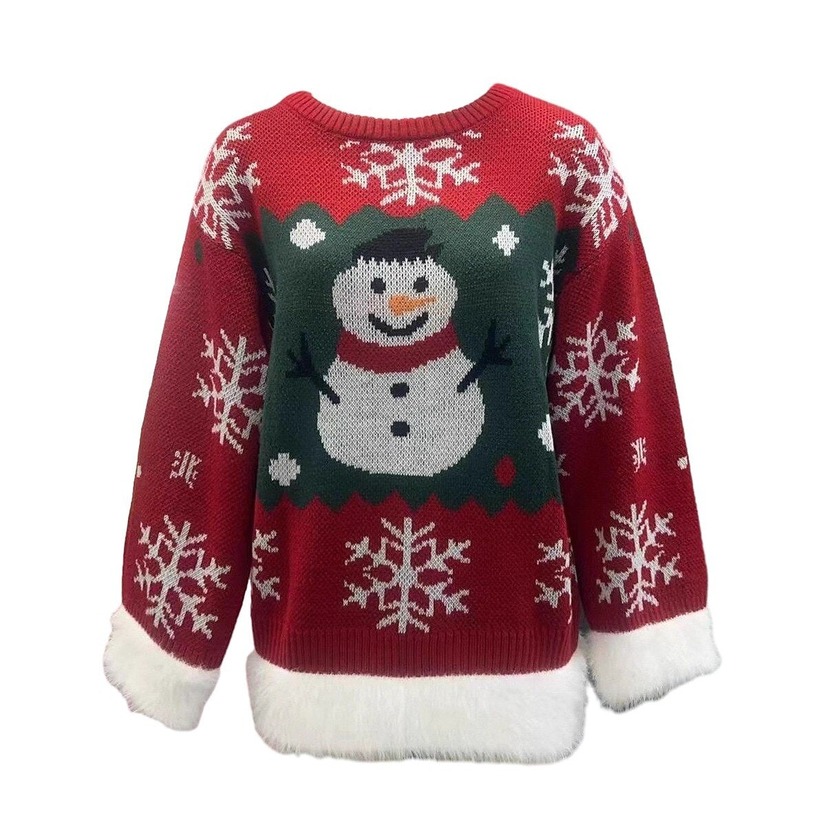 Snowman Ugly Christmas Sweater