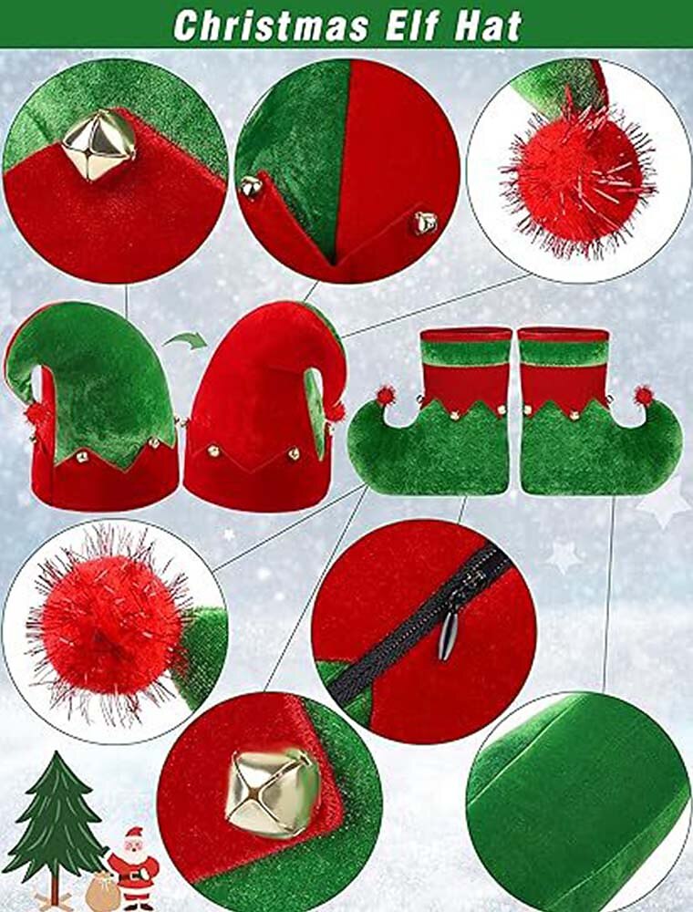 Women's Christmas Elf Dress Costume