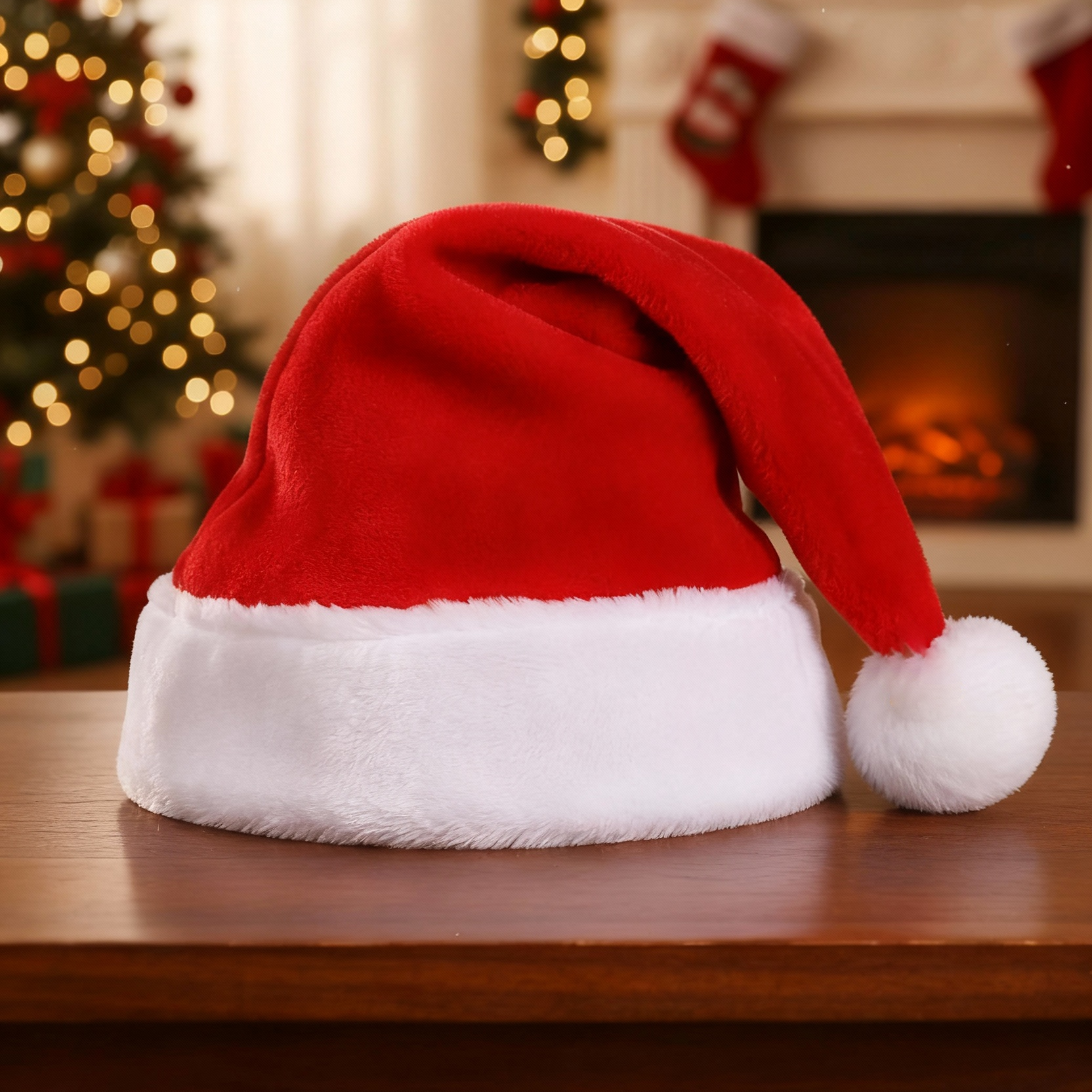 2 PCS Christmas Sants Hat