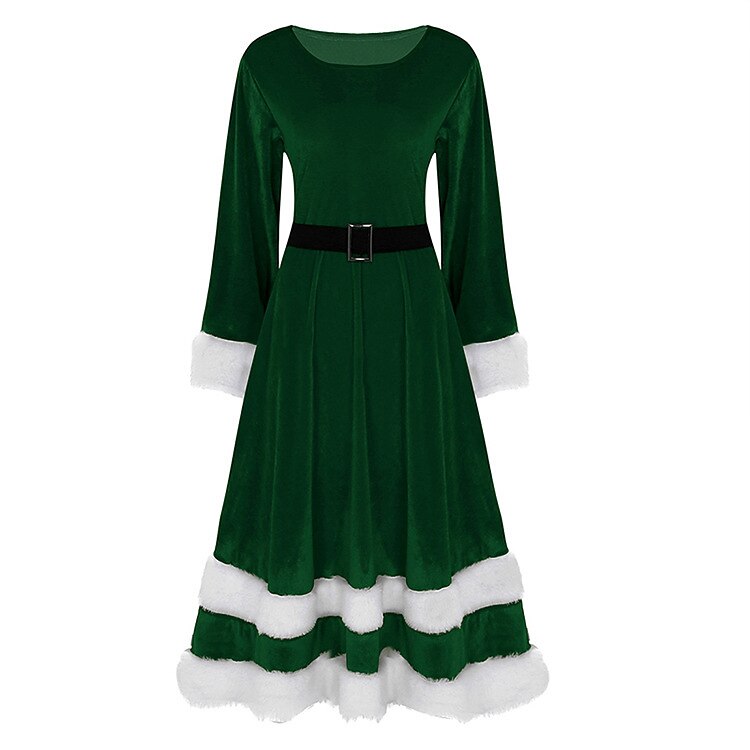 Vintage Mrs. Claus Gown